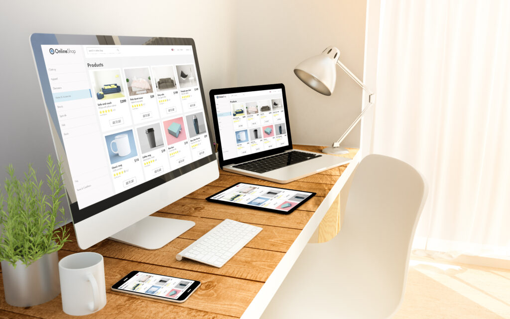 Arbeitsplatz mit ausschlesslich Apple equipment